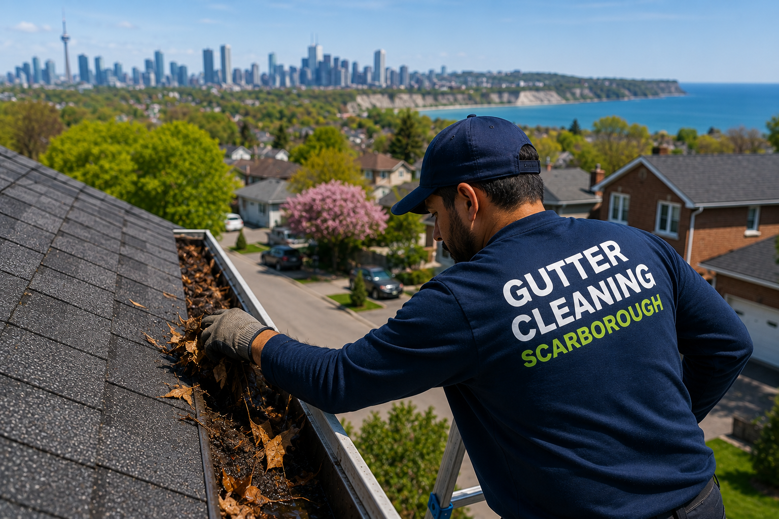 Professional gutter cleaning service in Scarborough